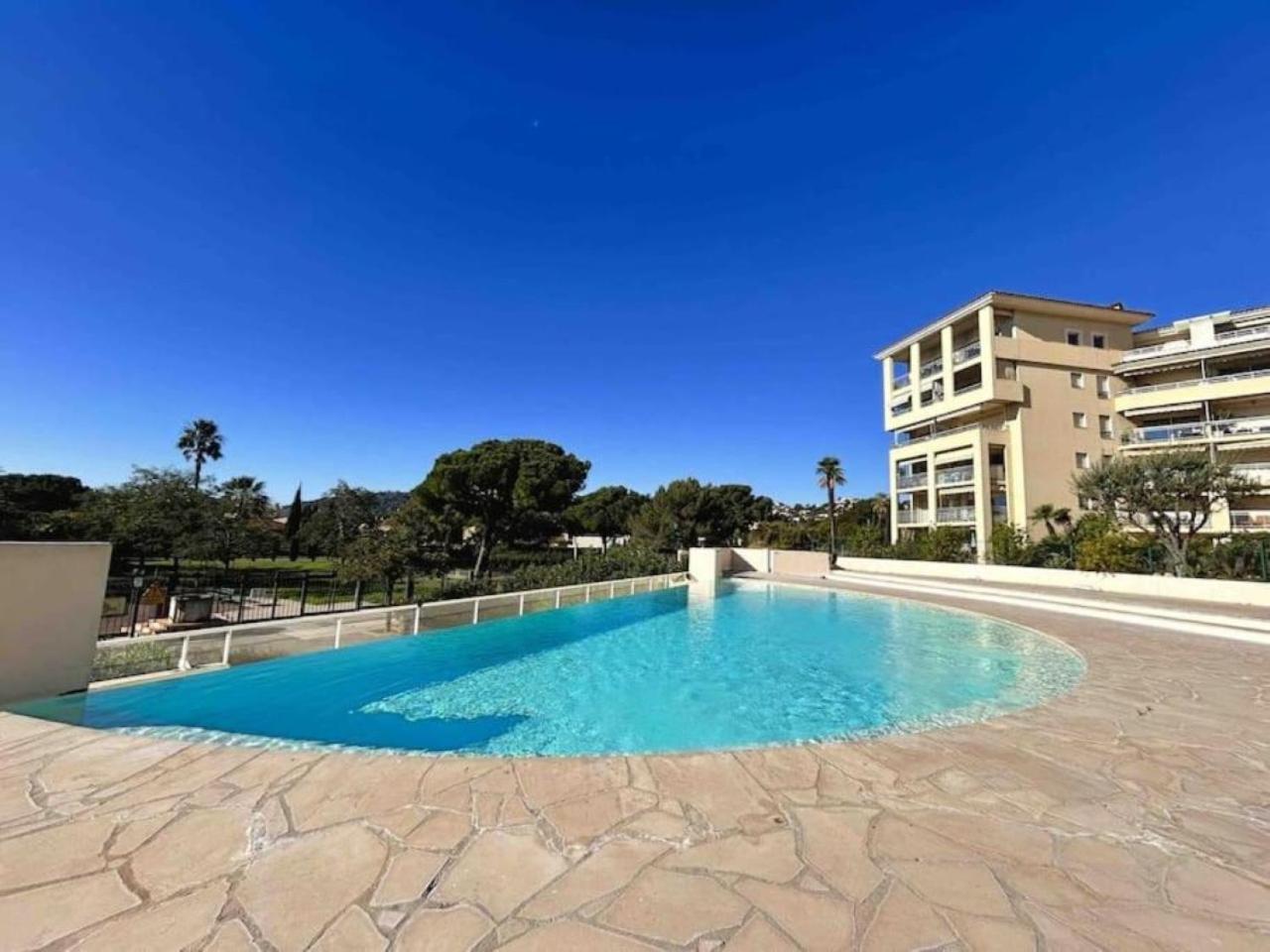 Il Gioiello : Apt 2 Pers, Clim, Piscine, Parking Антиб Экстерьер фото